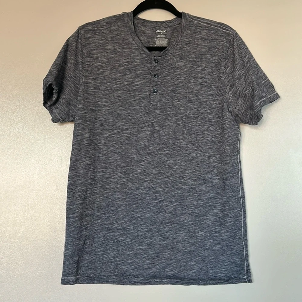 Abound Blue Henley, Medium
